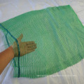 PE green raschel vegetable mesh bag